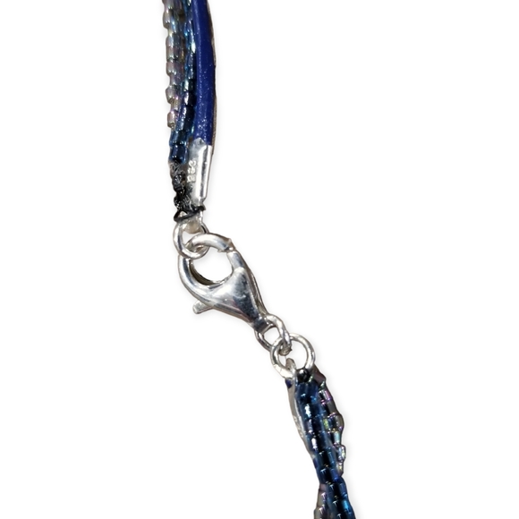 Genuine Murano Glass Pendant Necklace, 16" - Picture 6 of 6